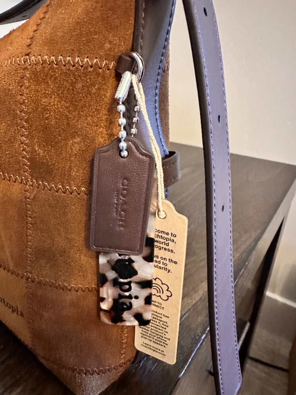 Coachtopia Alter/Ego Slouchy Suede Shoulder Bag - Picture 6 of 9